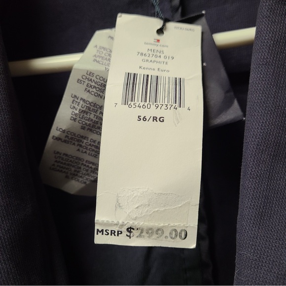 BNWT Tommy Hilfiger sz 54 Regular jacket blazer sport coat - Picture 8 of 13
